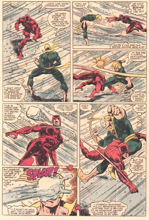Daredevil vs. Iron Fist