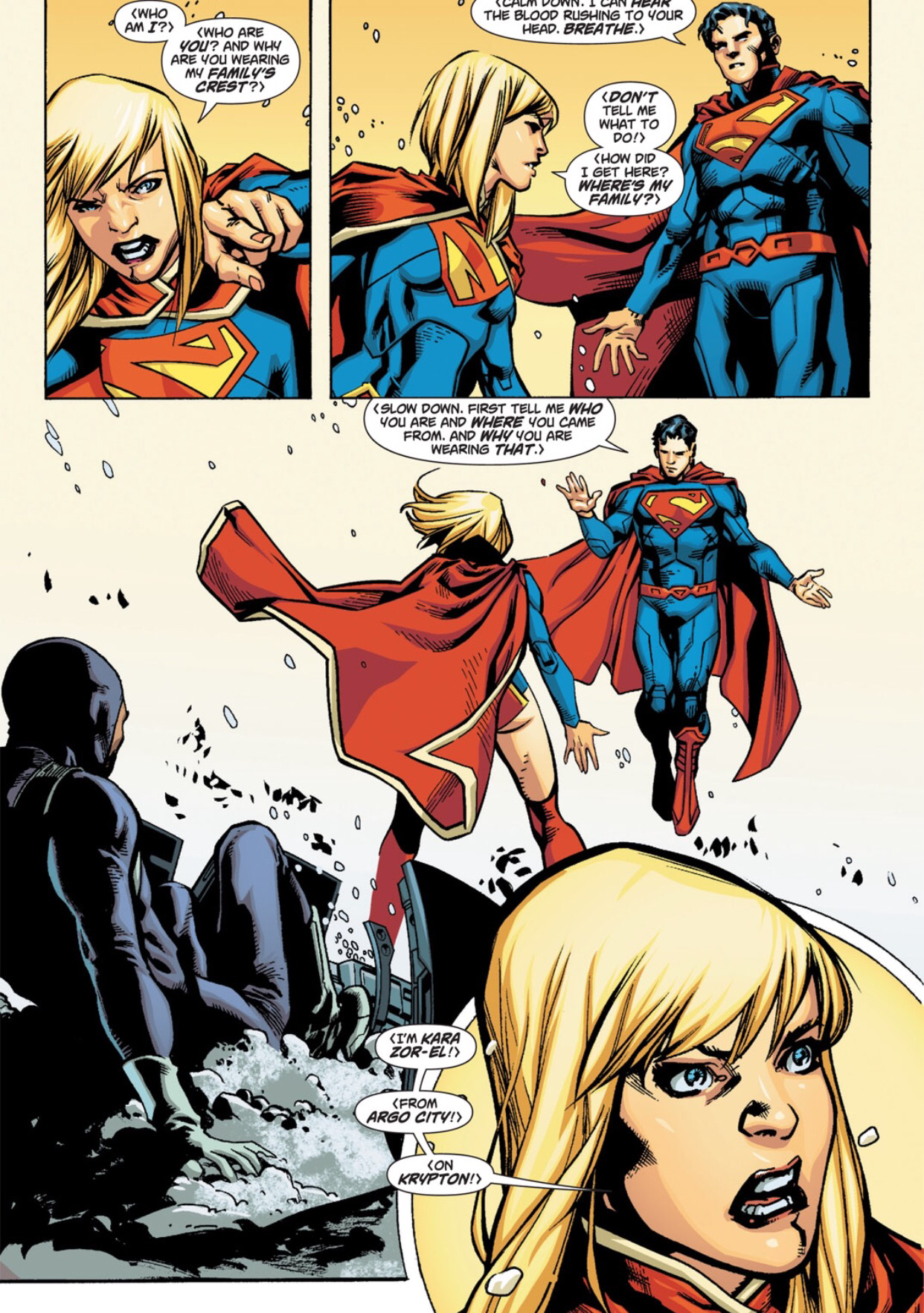 Superman vs. Supergirl