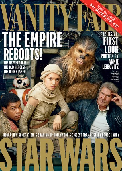 Star Wars Graces Vanity Fair Cover