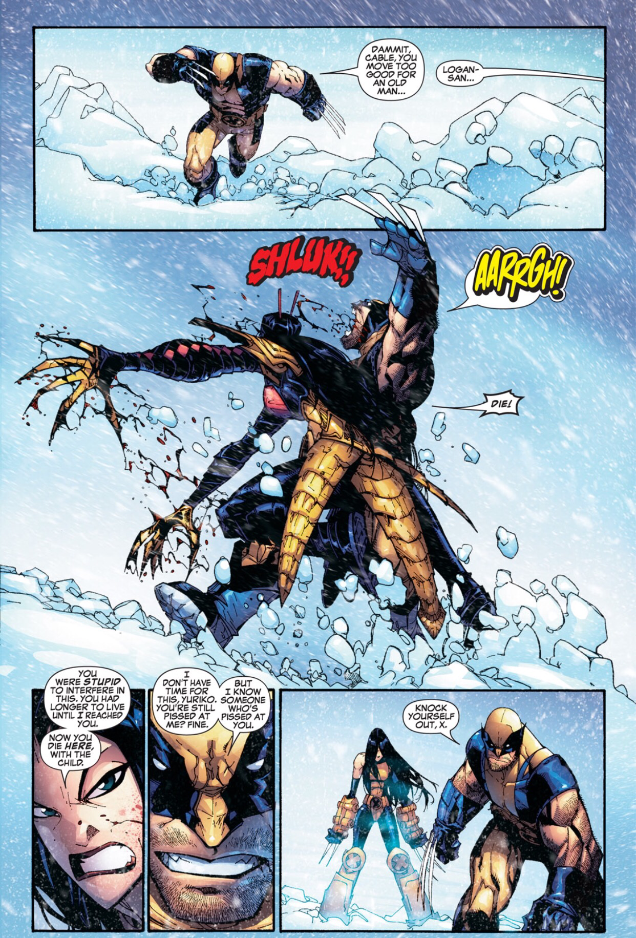 X-23 vs. Lady Deathstrike