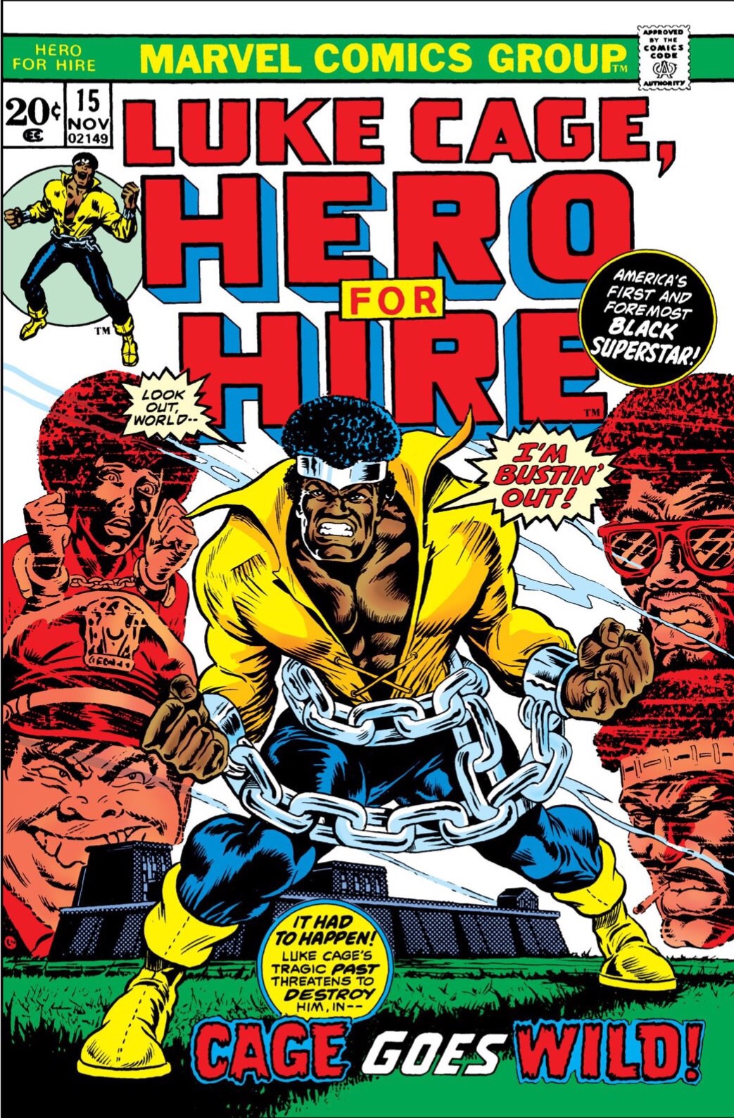16 Smashing Luke Cage, Hero for Hire Covers!