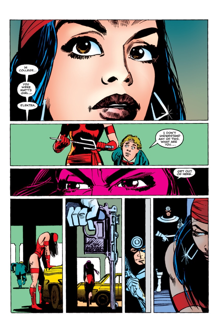 Bullseye kills Elektra