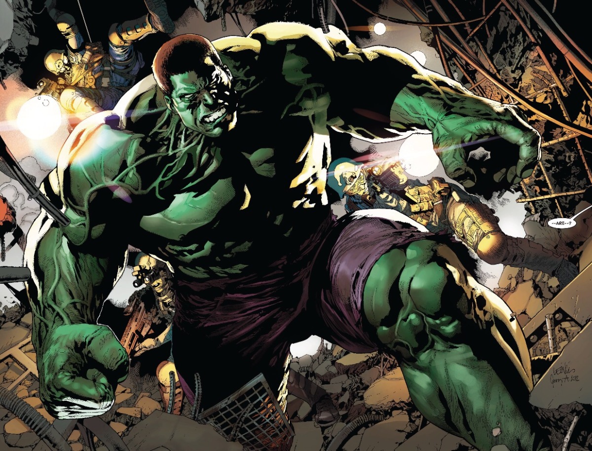 the incredible hulk feats of strength