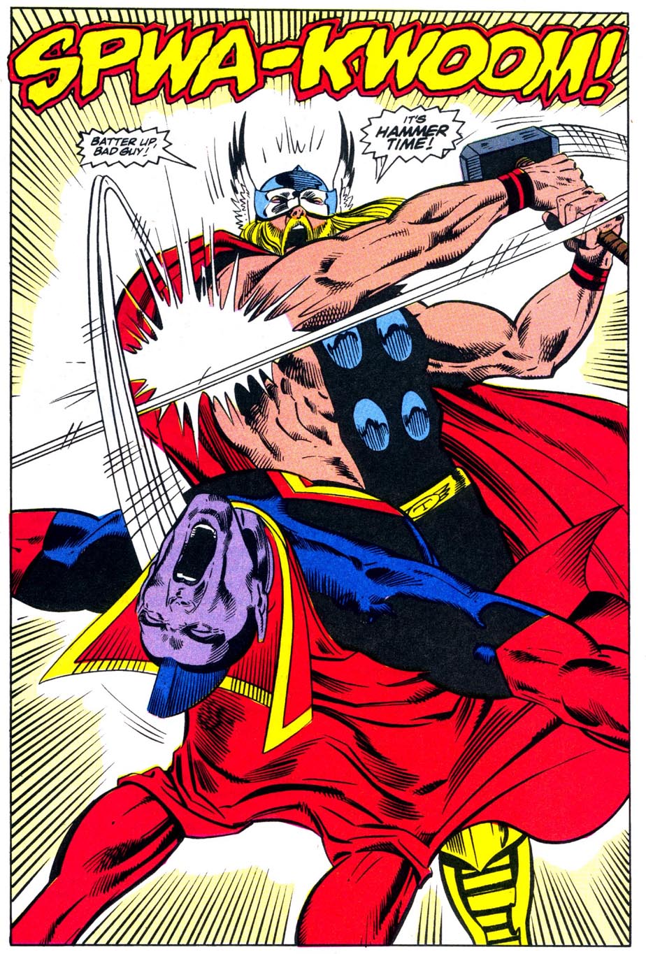 Thor (Eric Masterson) vs. Gladiator