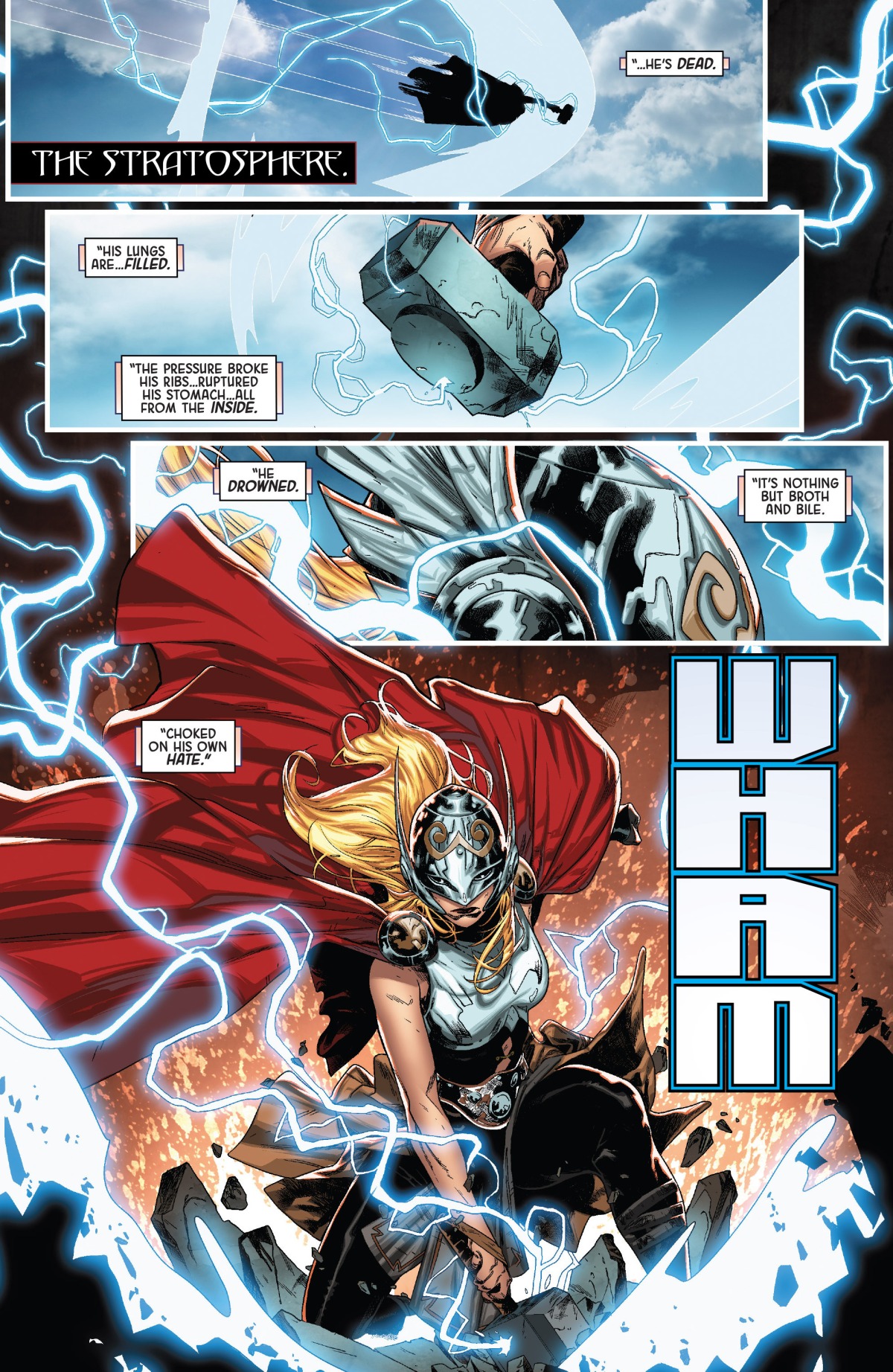 Thor vs. Angela Queen of Hel