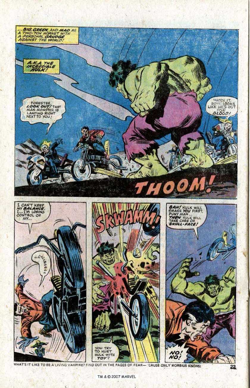 Ghost Rider vs. Hulk 