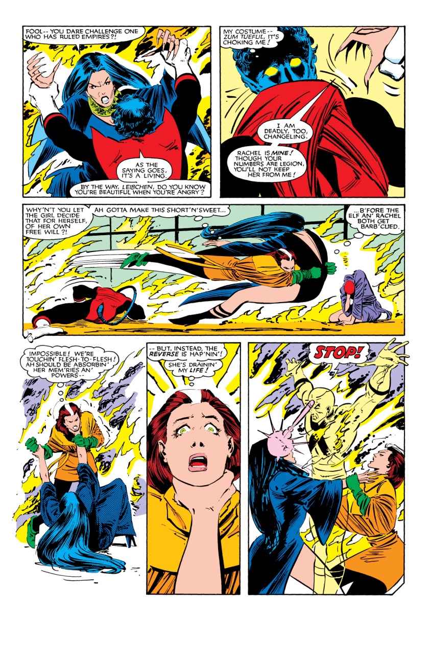 The Uncanny X-Men vs. Selene the Black Queen