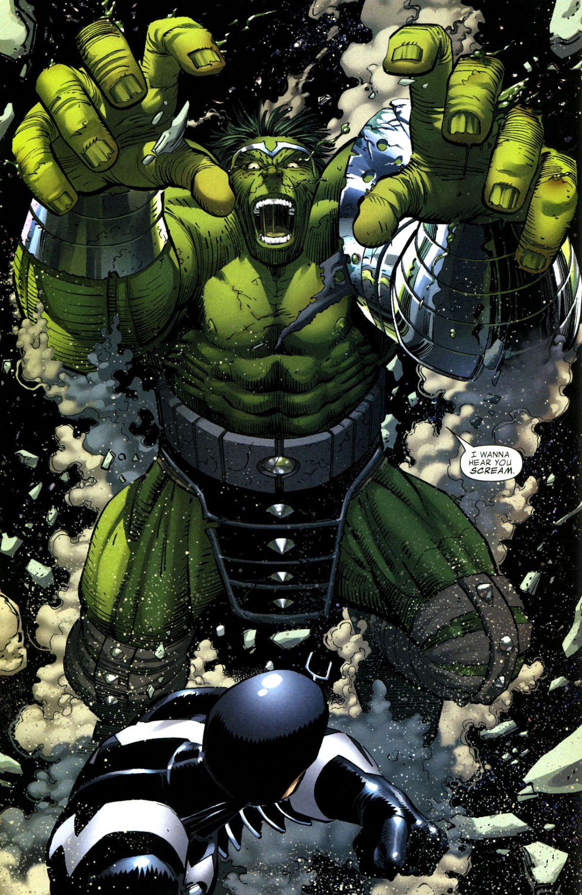 The Incredible Hulk vs. Black Bolt (World War Hulk)