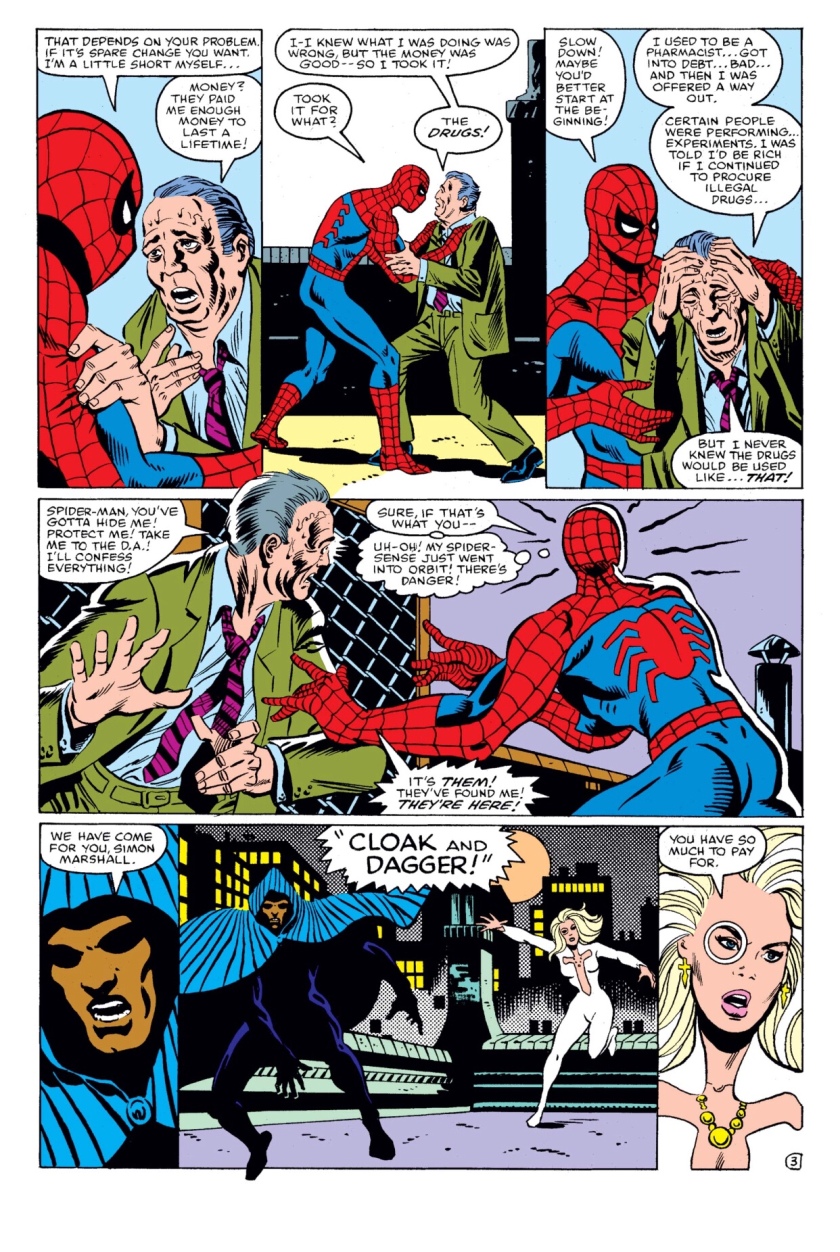 Cloak and Dagger Spectacular Spider-Man 